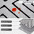 Geometric Machine Washable Rug Abstract Non Slip Living Room Rug Low Pile Thin Rug, Contemporary Neutral Rug, Non Shedding Soft Rug for Bedroom-1523626668