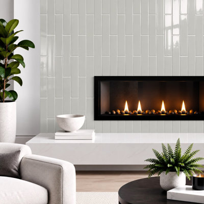 Urban Domain 3'' W x 12'' L Ceramic Subway Singular Tile