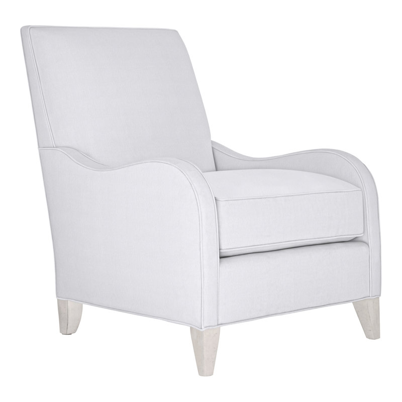 Fauteuil Zoe de 29 po Vanguard, Neige Navada, Casablanca