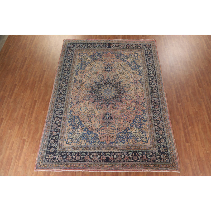 Tapis traditionnel floral 9 x 13