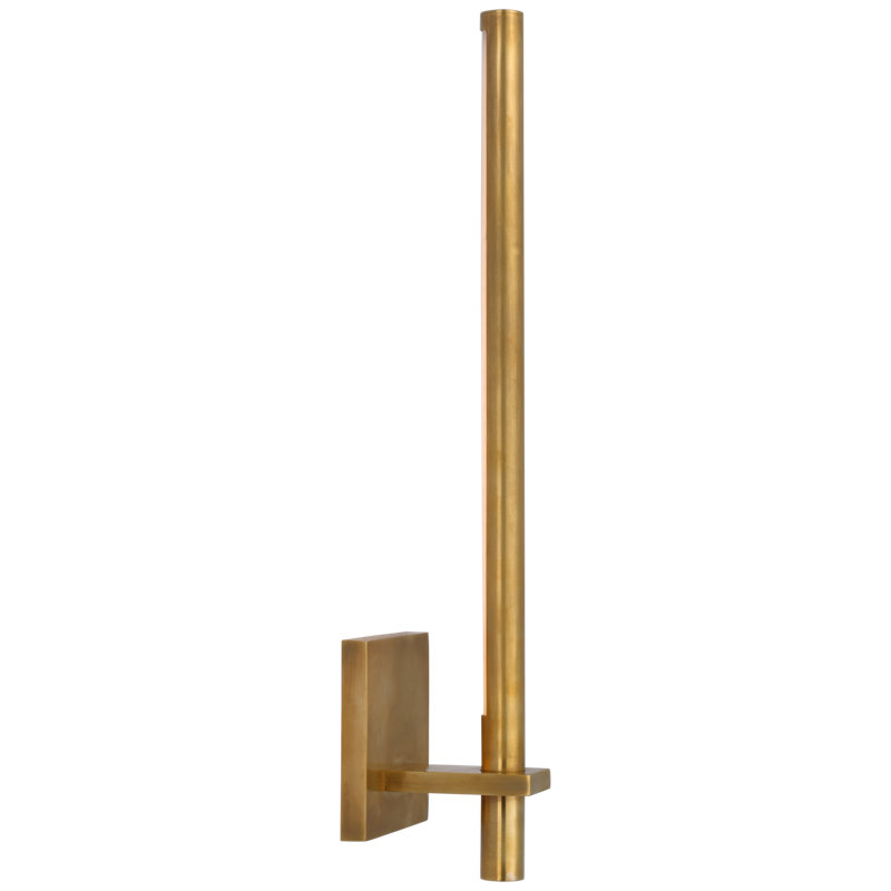 Kelly Wearstler Axis Medium Sconce, Antique-Burnished Brass