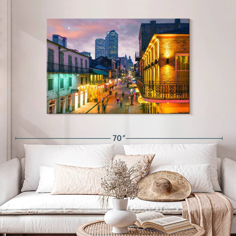 Kavia French Quarter Evening Glow, H 32 po x l 48 po