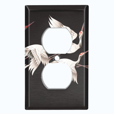 Patterned 1 - Gang Toggle Light Switch Standard Wall Plate