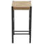 Obrian Counter Stool with Solid Wood Frame