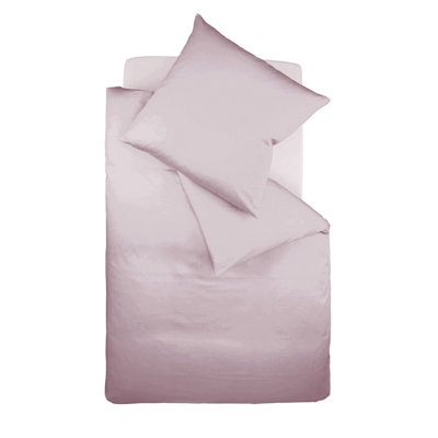 Cotton Solid Colour Duvet Cover Set with Pillow Shams