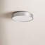 Musa 8-in Black dimmable LED Flush Mount-2004629527
