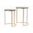 Marmoline 2 Piece Nest of Tables