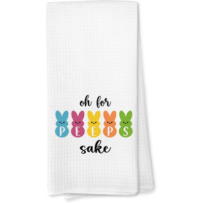 Drôles de serviettes de cuisine de lapin de Pâques, serviettes à main de Pâques pour la salle de bain, cadeaux de lapin pour femmes, cadeaux de lapin, torchon coloré pour animaux de lapin pour la cuisine