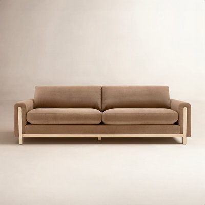 Adika 99" Linen Sofa