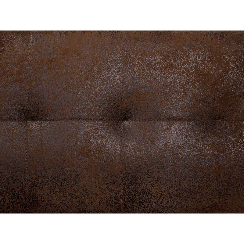Petersburg 4 Seater Faux Leather Sofa Bed