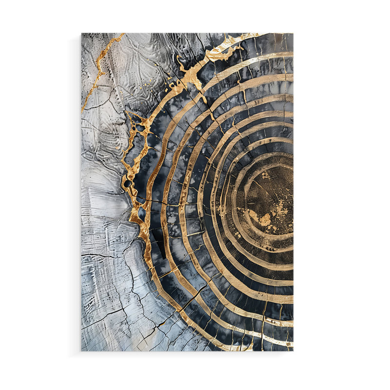 Série ABSTRACT CCxxxxi - Impression sur toile seulement - NON-CADRE, H 36 po x l 24 po