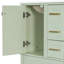 Meuble-lavabo de rangement simple avec comptoir en céramique-288756169-279563334