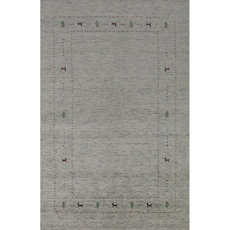 Tapis tribal Gabbeh 5 x 8