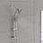 4.7" Multi Function Adjustable Dual Shower Head-73302894