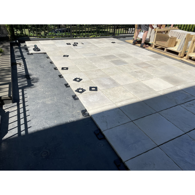 Mediterranean 16'' L x 16'' W Tile - Limestone