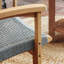 Chaise longue en teck Cantera