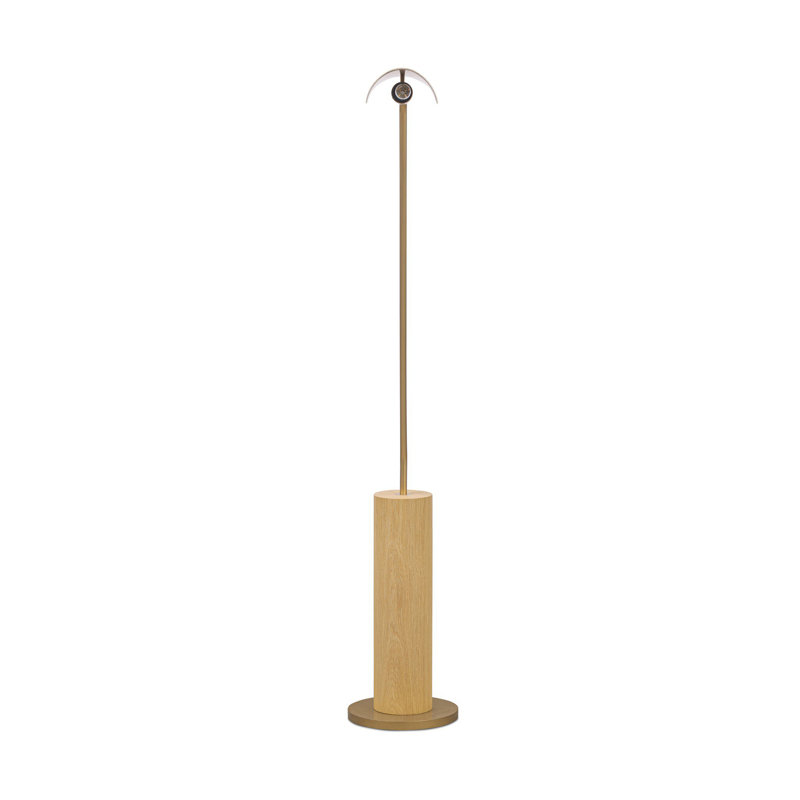 Astrid Floor Lamp, Flax Linen