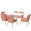 Table de salle à manger extensible pour 6 personnes Magallanes-2008644486-2008644536