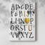 Alphabet Love -Gallery Wraraped Cavas-1926906950