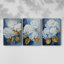 Floral Study Series XXXII - Ensemble de toiles tendues avec châssis Premium - Prêt à être accroché-223665111