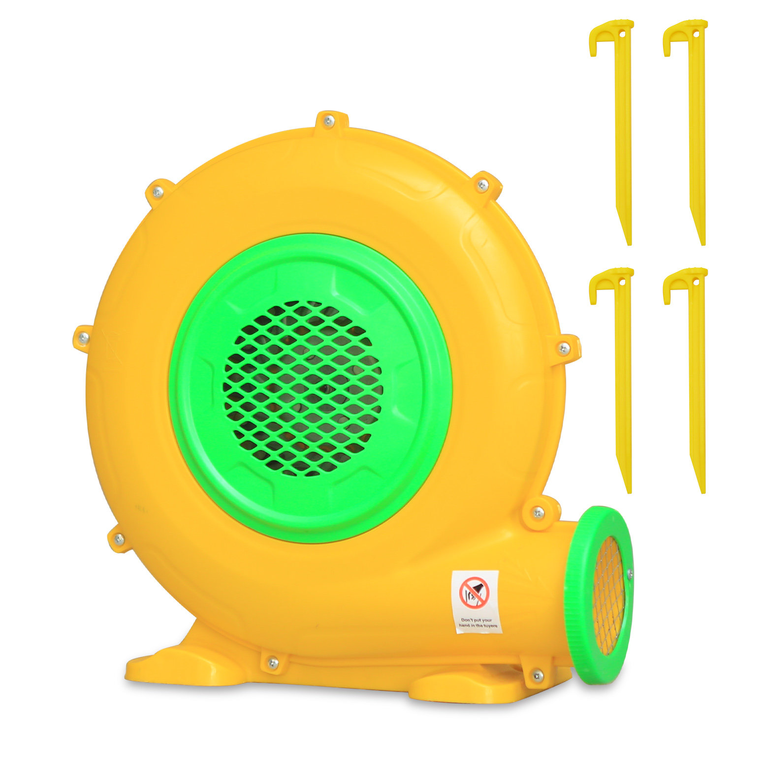 TOBEBEGO Air Blowers, 550 Watt Inflatable Bounce House Air Blower