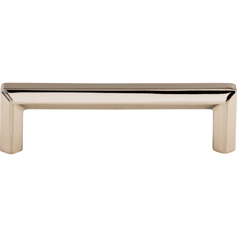 Lydia Bar pull, Polished Nickel, 3 3/4" Center to Center