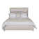 Louise/Lawrence King Upholstered Low Profile Panel Bed