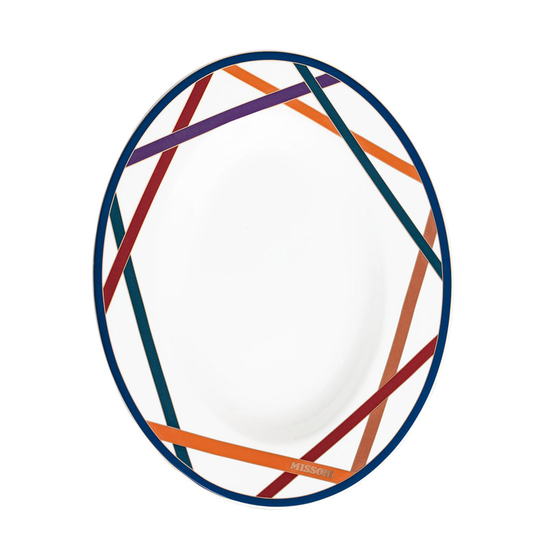 Missoni Pickle Dish NASTRI diam. 9 in