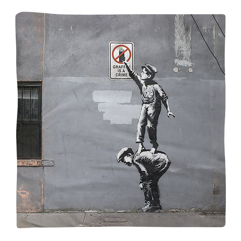 est une serviette de table de crime, 22 po x 22 po, Polyester sergé