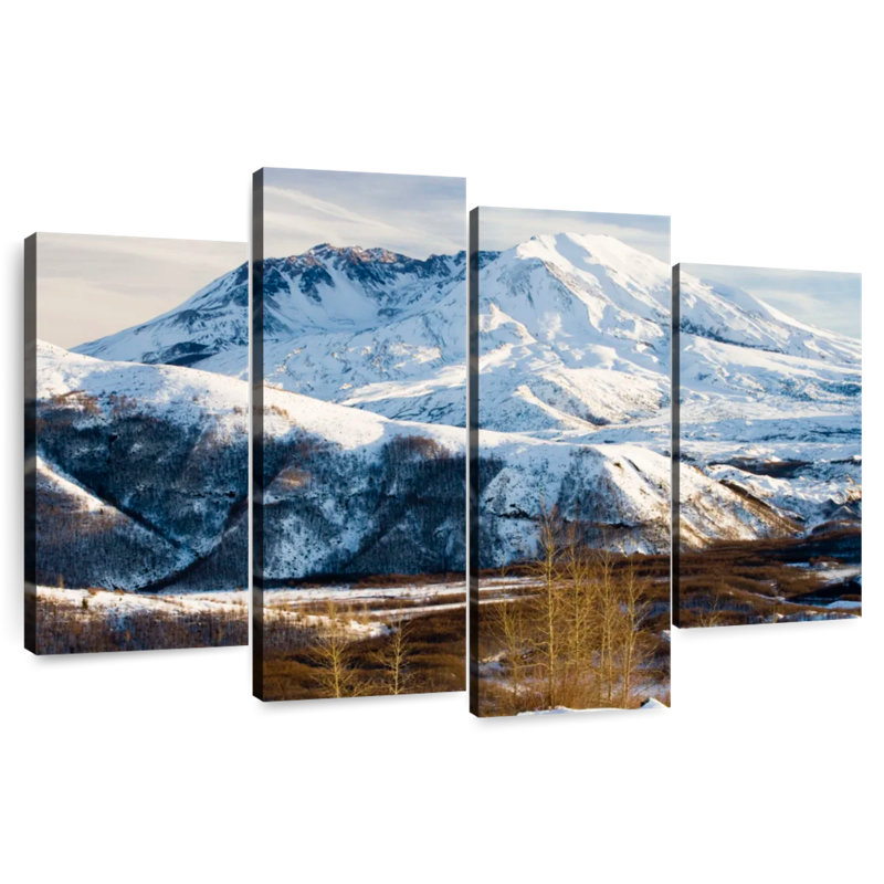 Alvord St. Helens Snow Mountain, 32" H x 52" W
