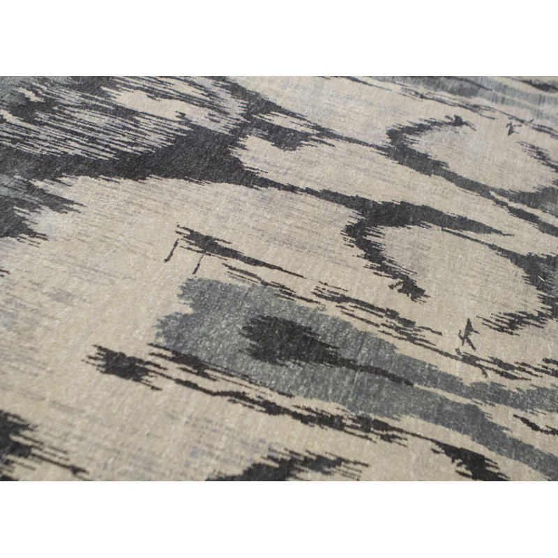 Wool Ikat Area Rug