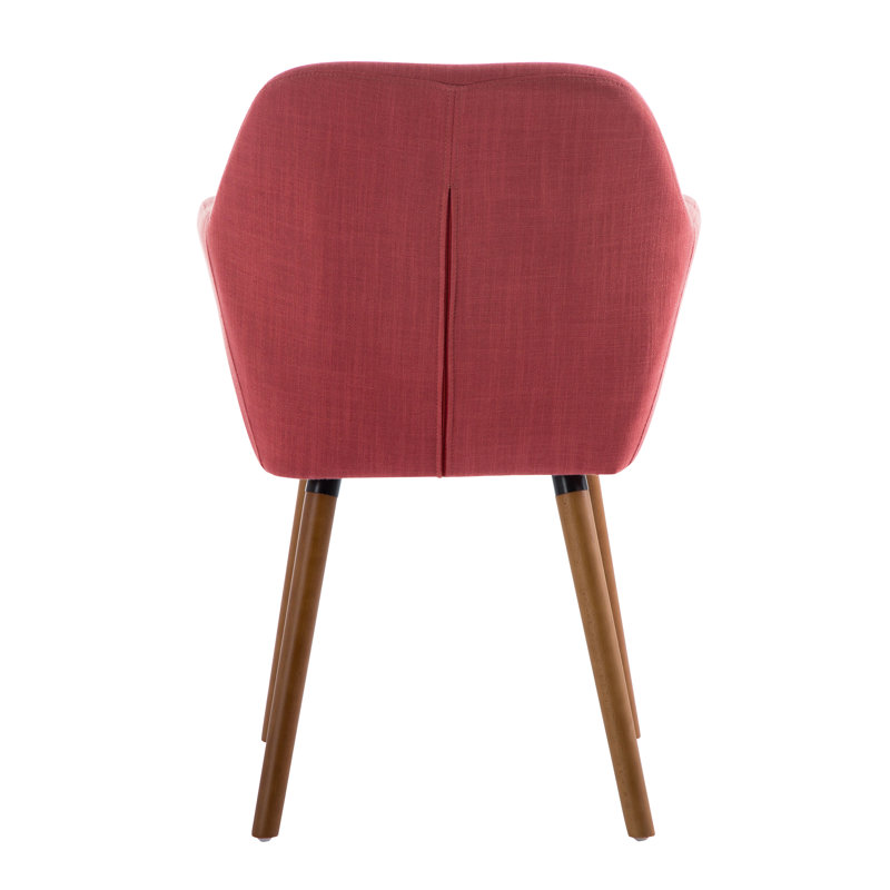 Chaise de salle à manger Nahant, Rose