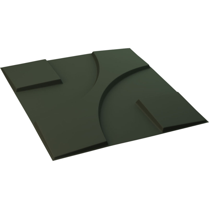 Nestor EnduraWall Decorative 3D Wall Panel, Green