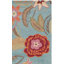 Tapis floral en laine crocheté à la main Emrick-17572050