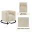 Fauteuil d'appoint pivotant