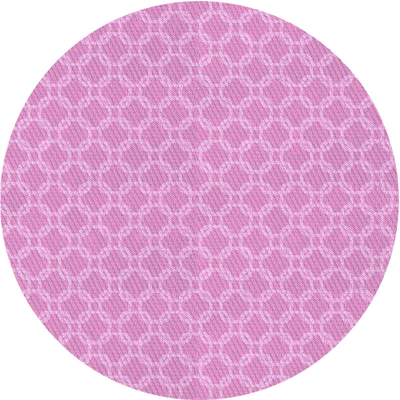Performance Wool Abstract Indoor Rug, Round 8'