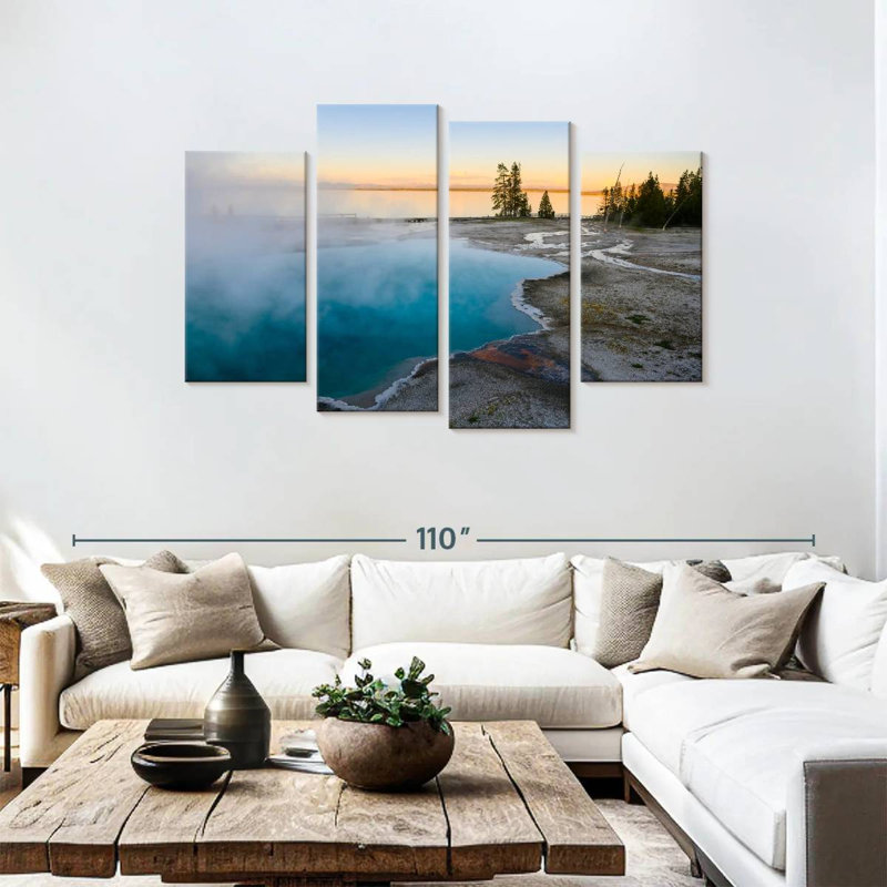 Alvord West Thumb Thermal Pool, 48" H x 75" W