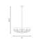 Lochdale Dining Room Chandelier With Clear Ribbed Shade-112738050-112738044-112738047