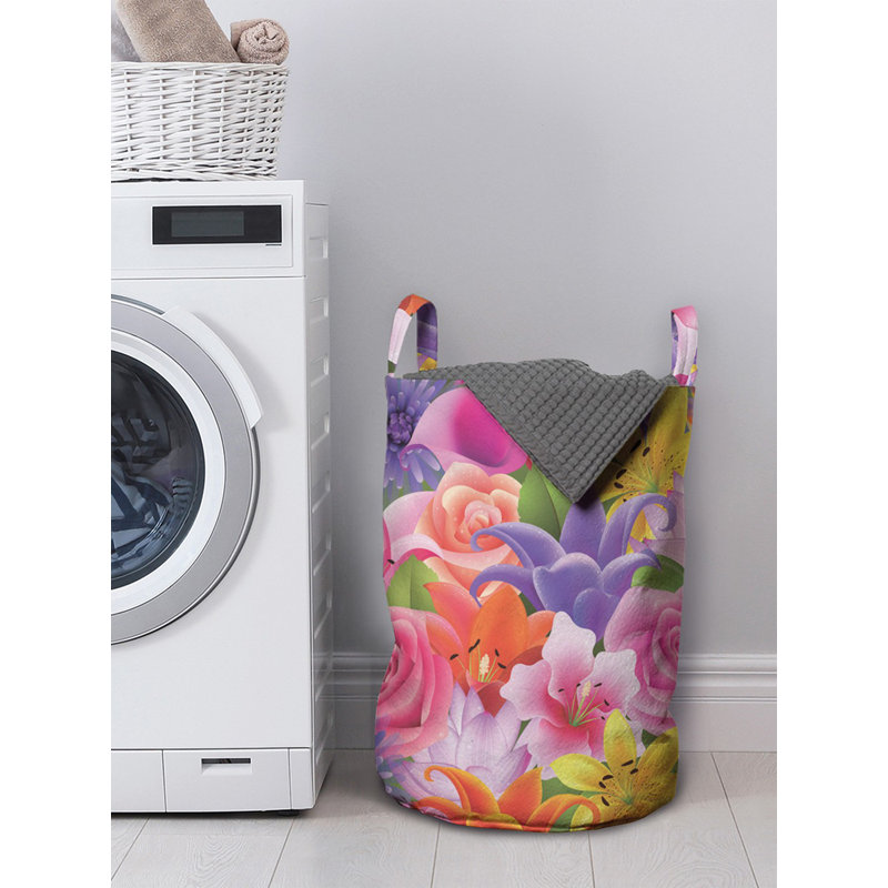 Fabric Laundry Bag with Handles