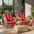 Anjelyka 22"W X 22"D Outdoor Cushions 5" Indoor And Outdoor Seat/Back Cushion-269089413