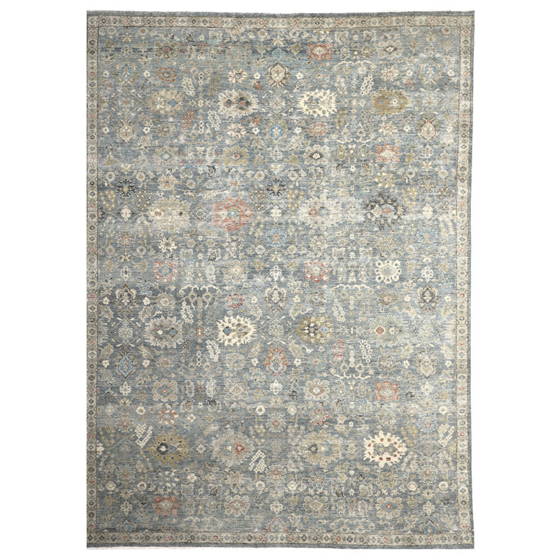 Blue Antique Revival Wool Rug
