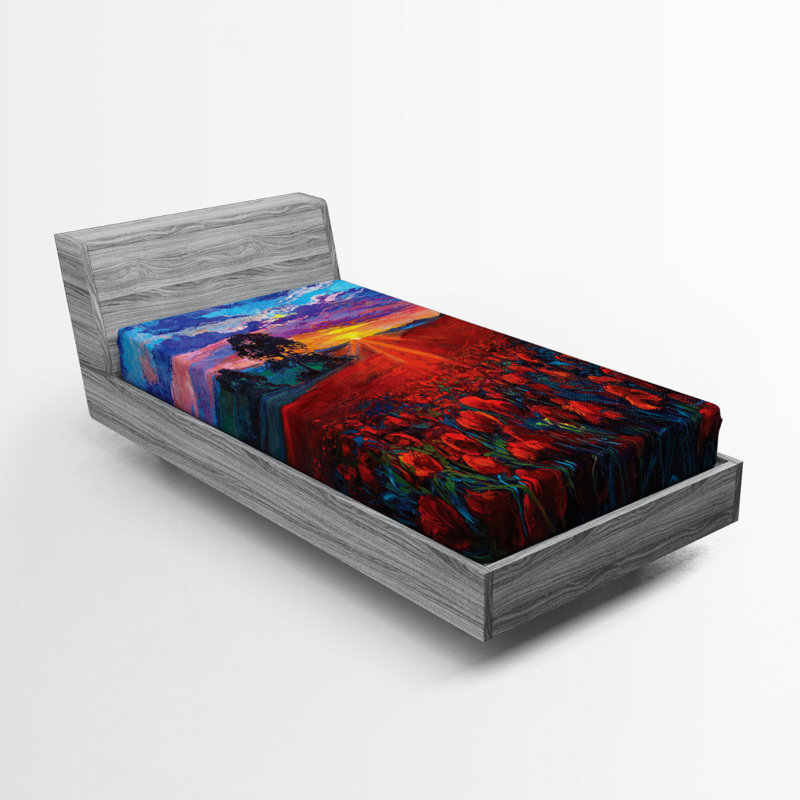 Microfiber Fitted Sheet, Twin Fitted Sheet