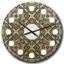 Horloge murale Golden Luxury-40748171