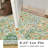 Washable Area Rug - Vintage Boho Botanical Low-Pile Rug-1747079966-1747079963