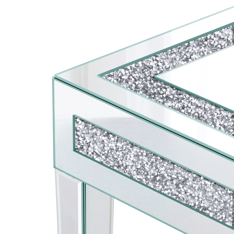 Table basse à miroir Crystal Prism, 36*24