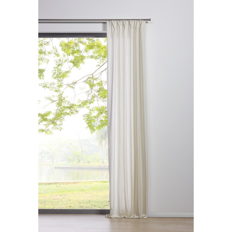 Scarf with loop Mood opaque, Ecru