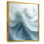Toile avec cadre flottant or