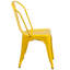 Commercial GradeMetal Indoor-Outdoor Stackable Chair-984495313