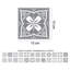 6'' W x 6'' L Vinyl Peel and Stick Field Tile