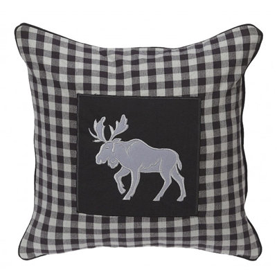 Charra Plaid Reversible Throw Pillow